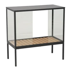 Armoire à plantes Grower Greens, Noir, 81x82 cm