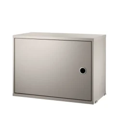 Armoire à portes String, beige, 58x30 cm