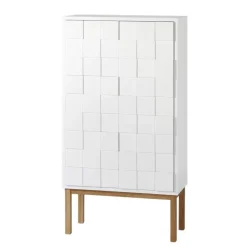 Armoire Collect 2010, Pieds en chêne