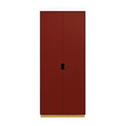 Armoire haute Snö F, Brown red, profondeur : 42 cm