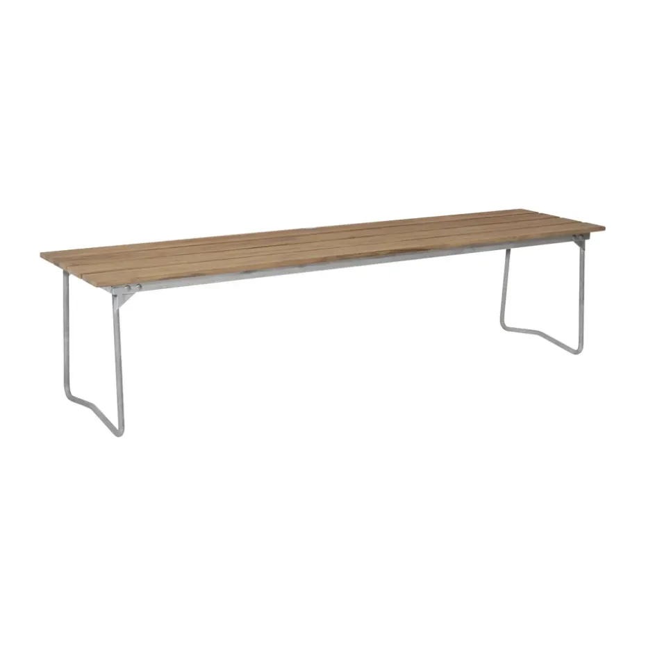 Banc 9, Teck-170cm-galvanisation à chaud