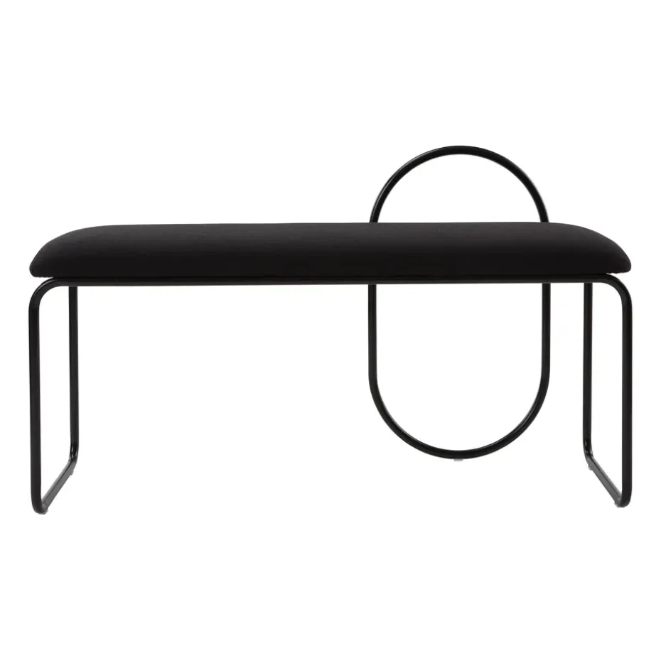 Banc Angui bouclé, Anthracite