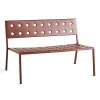 Banc Balcony Lounge 113,5x69 cm, Iron red