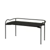 Banc Bubble Outdoor, Noir