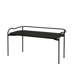 Banc Bubble Outdoor, Noir