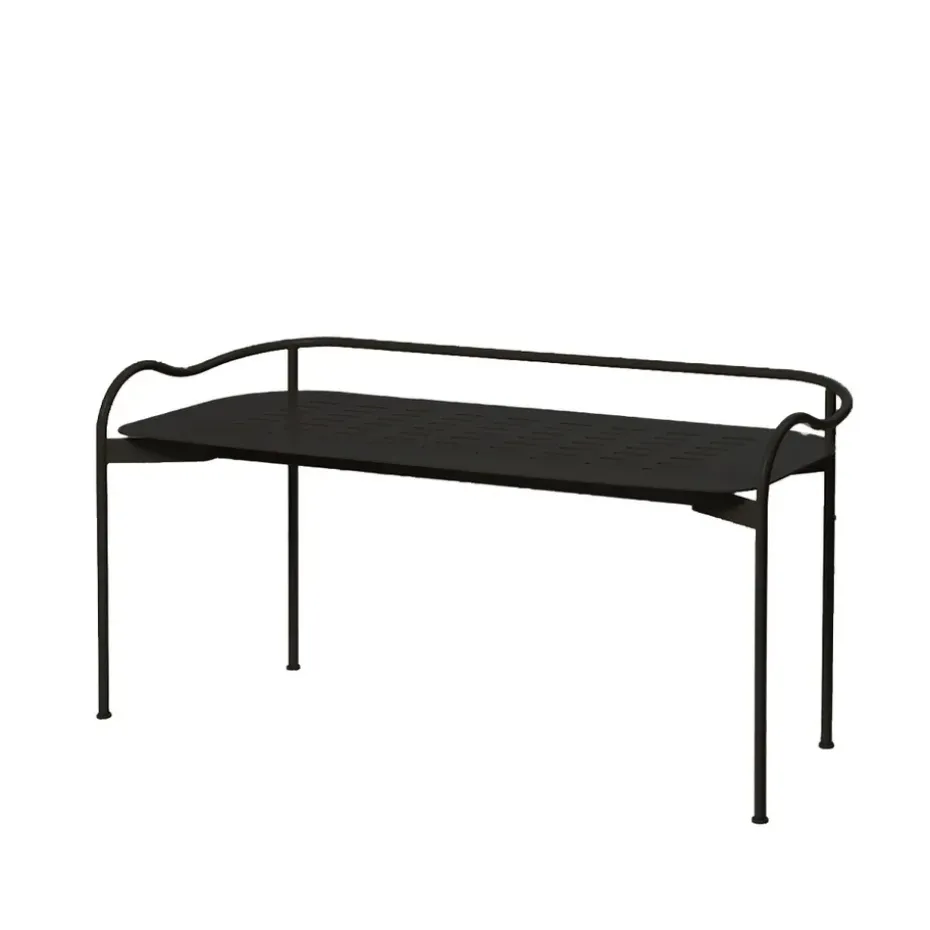 Banc Bubble Outdoor, Noir