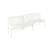 Banc de parc Dining Palissade in-out, Cream white