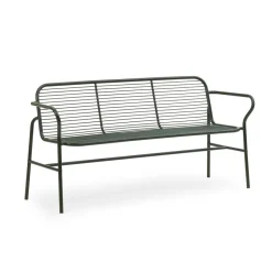 Banc de salle à manger Vig, Vert