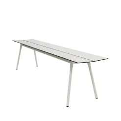 Banc Ella, blanc, 180cm