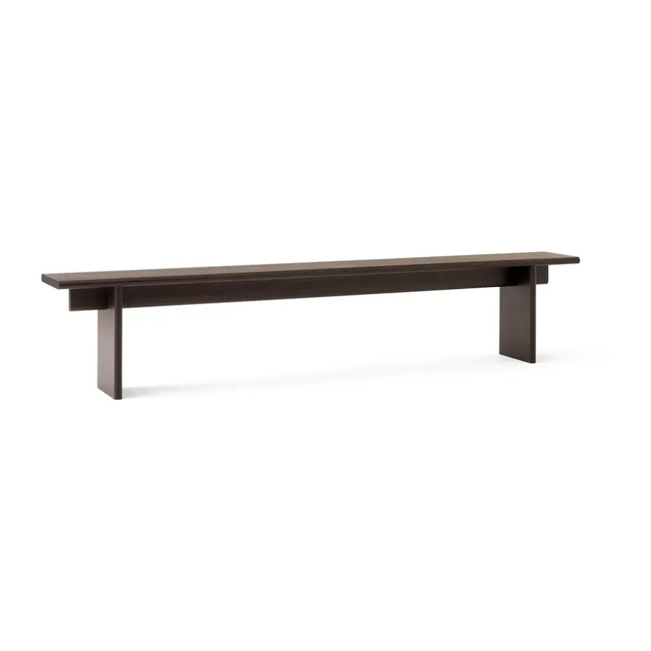 Banc Ita OS6 230 cm, Dark stained oak
