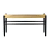 Banc J163 Piano, Oak black painted-nature