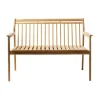 Banc M12 Sammen 2 places, Teak-nature oiled