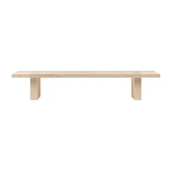 Banc Max 43x250 cm, Frêne