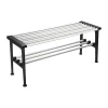 Banc Nostalgi 100 cm, Aluminium-noir