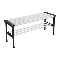 Banc Nostalgi 100 cm, Blanc-noir