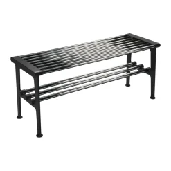 Banc Nostalgi 100 cm, Chrome-noir