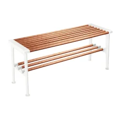 Banc Nostalgi 100 cm, Cuivre-blanc
