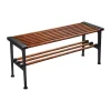 Banc Nostalgi 100 cm, Noyer-noir