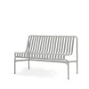 Banc Palissade Dining sans accoudoir, Sky grey