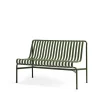 Banc Palissade Dining sans accoudoir, Olive