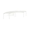 Banc Palissade Park, Cream white