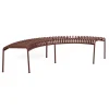 Banc Palissade Park, Iron red