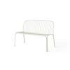Banc Thorvald SC111, Ivory, 129 cm