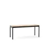 Banc Ville AV27 small 110x40 cm, Warm black