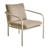 Bendt fauteuil lounge, Teddy beige-pearl white