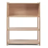 Bibliothèque Sceene bookcase B, Chêne clair