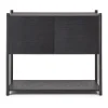 Bibliothèque Sceene bookcase C, Chêne teinté noir