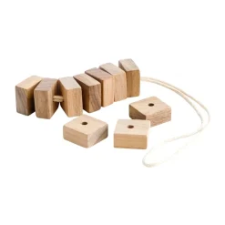 Bloc parfumé Bosign en cèdre blanc avec corde, Lot de 10
