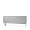 Buffet Beam, gris clair, structure gris clair