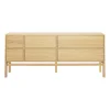 Buffet Hylte 6 tiroirs 172x73 cm, Chêne