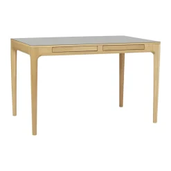 Bureau Heart'n'Soul 80x120 cm, Oak-Fenix cloud grey