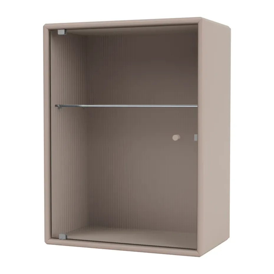 Cabinet de toilette Ripple 35,4x46,8x20 cm, Mushroom