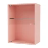 Cabinet de toilette Ripple 35,4x46,8x20 cm, Ruby