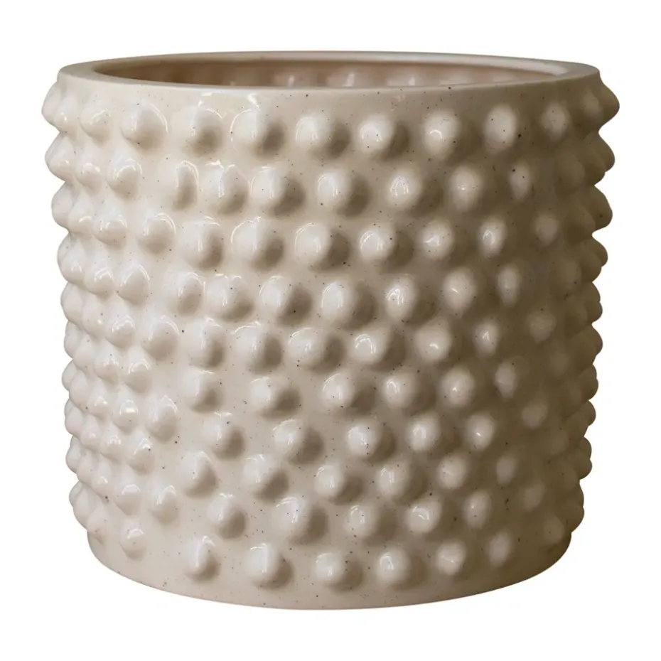 Cache-pot Cloudy vanilla, Medium Ø 30 cm