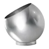 Cache-pot Globe Ø21 cm, Argent