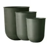 Cache-pot Out, lot de 3, Green