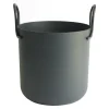 Cache-pot Tivoli Ø30 cm haut, gris foncé