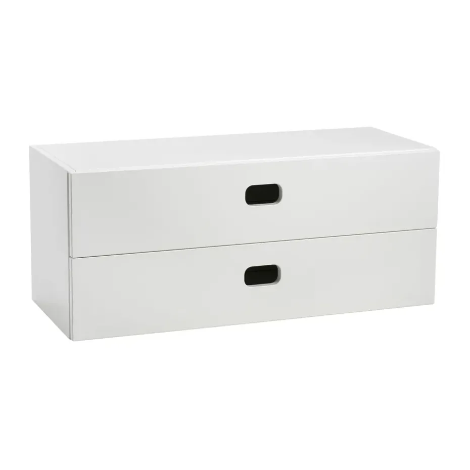 Caisson à tiroirs TÔNN grand, White