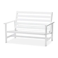 Canapé 08, Blanc, 2-places