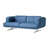 Canapé 2 places Inland AV22, Vidar 733 - aluminium poli