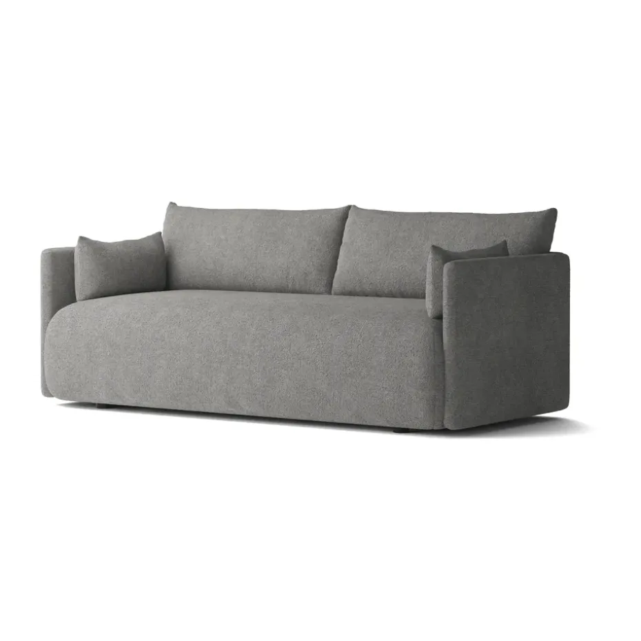 Canapé 2 places Offset, Audo Bouclé 16 Dark grey