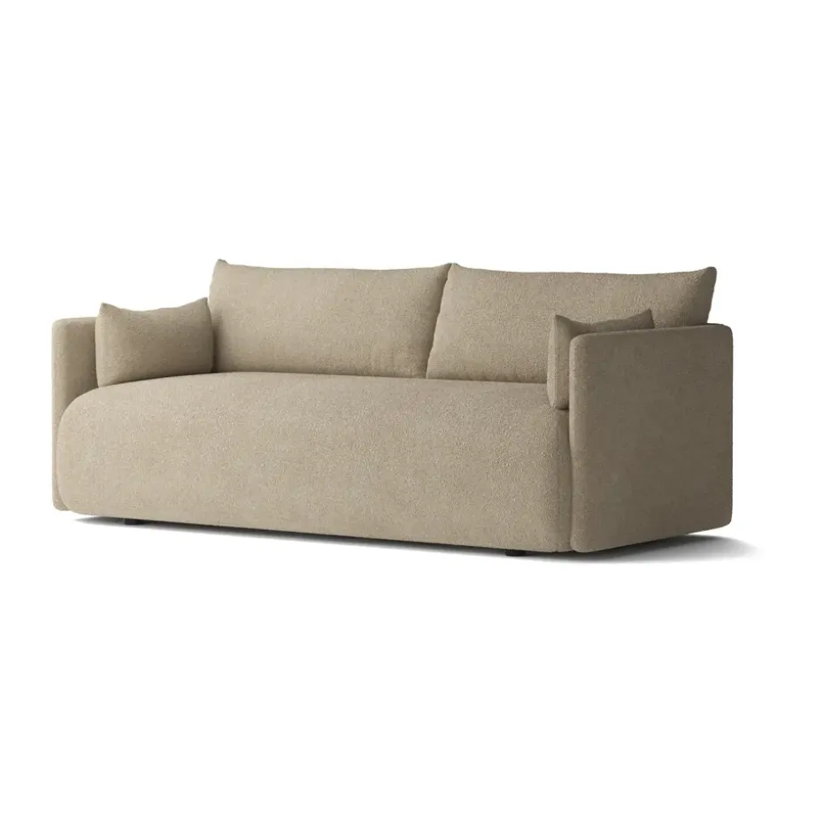 Canapé 2 places Offset, Audo Bouclé 02 Beige