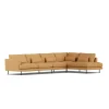 Canapé Bredhult, Jump Honey 1959-acier noir, 4 places B1