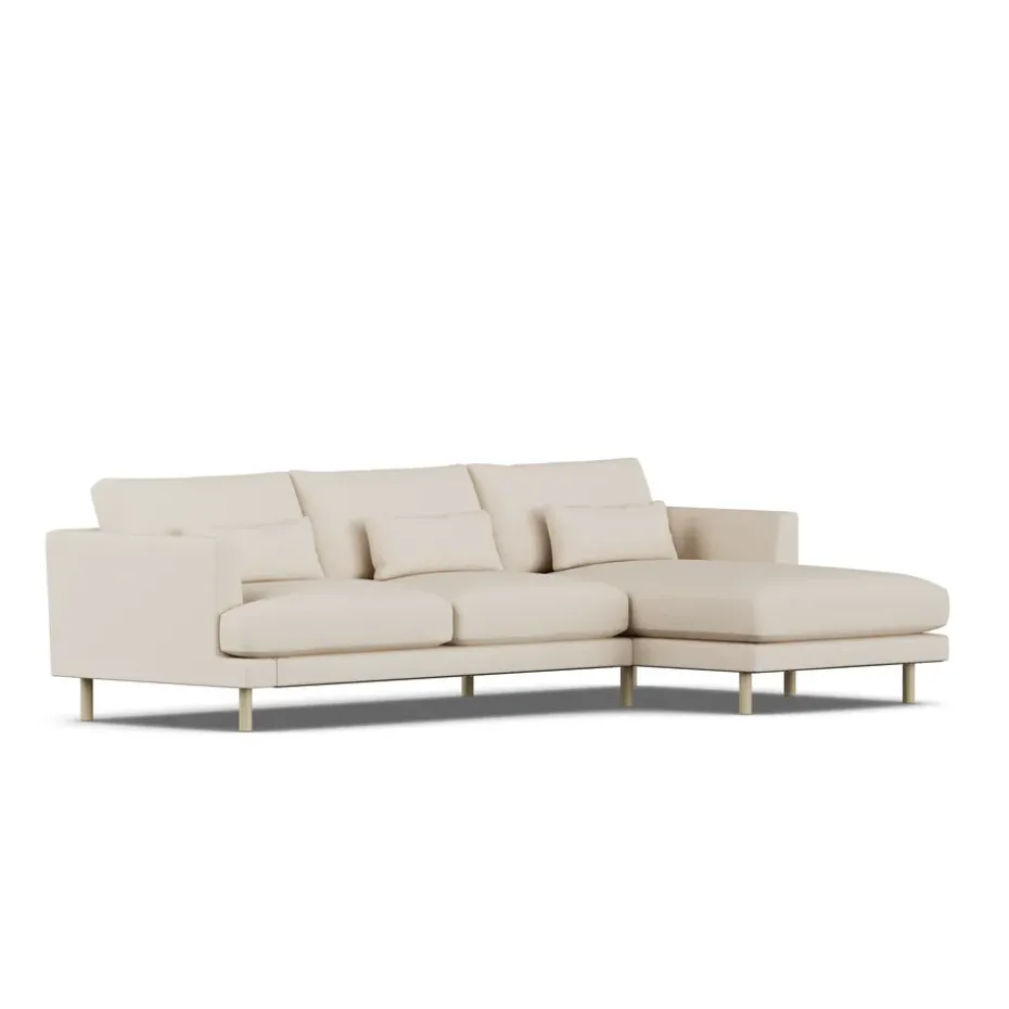 Canapé Bredhult, Same Beige 6670-chêne blanchi à l’huile, 2,5 places C1