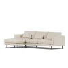 Canapé Bredhult, Same Beige 6670-acier noir, 2,5 places C2