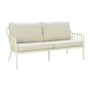 Canapé Coleville, Pearl white-dot beige, 3 places